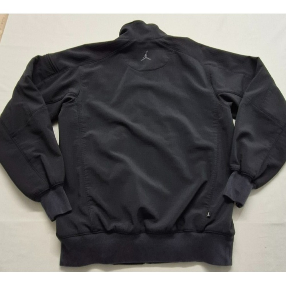 Nike Air Jordan Men's Long Sleeves Activewear Full Zip Black Jacket Sz M Y2K‎ - Picture 11 of 16